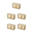 thumbnail image 1 of Organizador de Baño Wosthever ABS Montado en la Pared A Prueba de Agua 17,3*10,3*6,6 cm, 1 of 6