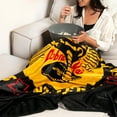 thumbnail image 4 of Cobra Kai "Strike First" Fleece Throw Blanket | 45 x 60 Inches, 4 of 7