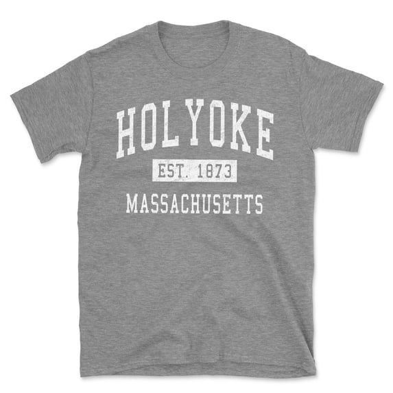 Holyoke Massachusetts Classic Established Men's Cotton T-Shirt
