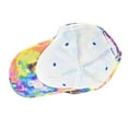 thumbnail image 6 of Wancir Colorful Tie-Dyed Print Baseball Cap for Men Women Classic Fashion Adjustable Trucker Hat Summer Sun Hat, 6 of 9