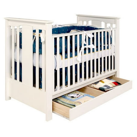 Baby Mod - Roxanne 3-in-1 Convertible Crib, White