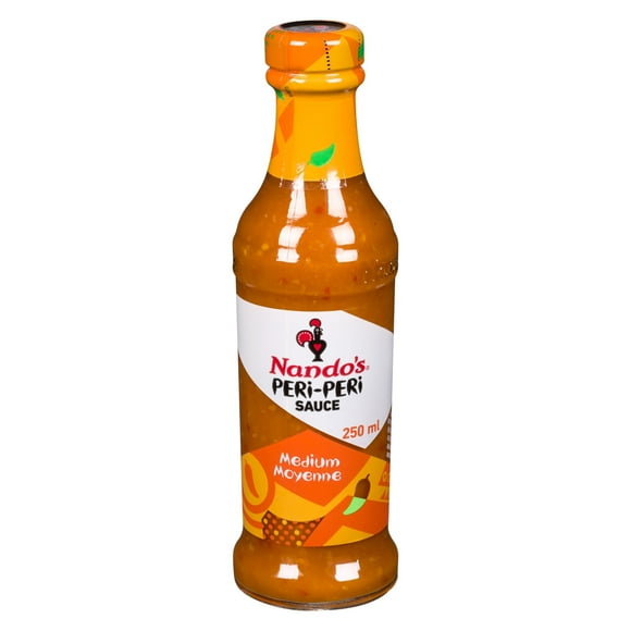 Nando's Medium Peri-Peri Hot Sauce, 250 mL
