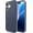 Navy Gray, variant on ZAGG SoHo Snap Case for iPhone 16 Currant Red Pink