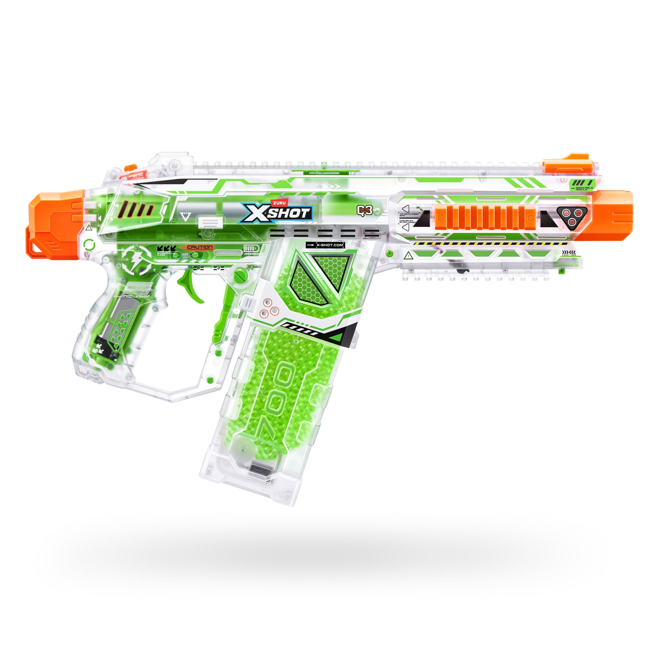 XSHOT Hyper Gel Glow Nightmare Blaster (10,000 Pellets) Outdoor Glow Blaster by ZURU for Ages 14+