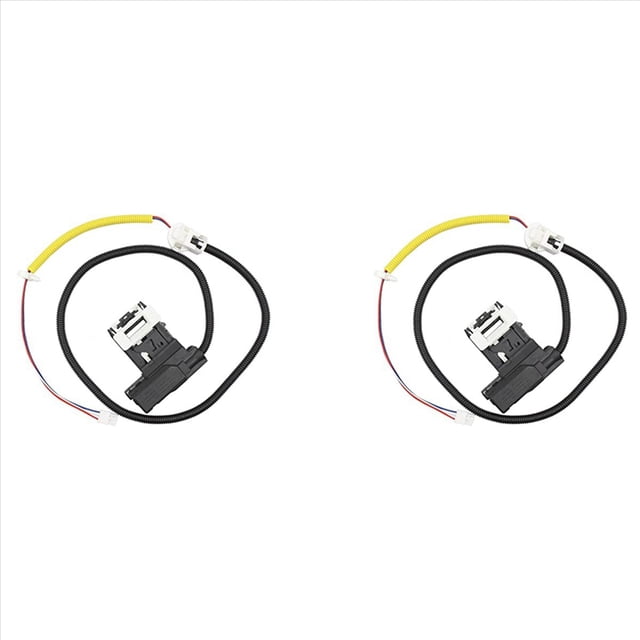 2X Reemplazo del Interruptor de Bloqueo de la Tapa de la Lavadora W11307244 W10682535 (3 Cables) Apto para , Montaje del Pestillo de la Tapa de la Lavadora