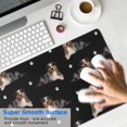 thumbnail image 4 of Long Mouse Pads for Desk,Australian Shepherd Dog and Footprints Desk Mats on Top Of Desks, Desk Mouse Pad Extra Large with 3mm Non-Slip Base and Stitched Edge for Gaming,Office,Work,Home 35.4"x15.7", 4 of 6