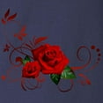 thumbnail image 3 of CafePress - Red Roses Long Sleeve Dark T Shirt - Long Sleeve Dark T-Shirt, 3 of 4