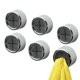 thumbnail image 1 of Clip para paño de cocina de 6 piezas, gancho adhesivo para paño de cocina, gancho con ventosa para toalla de cocina, soporte para toalla de cocina con ventosa para baño, armario, 1 of 5