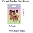 thumbnail image 2 of Gracies Corner Candy Treat Bag Goodie Birthday Gift Bags Party Favors Handles Snack Supplies, 2 of 4