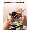 thumbnail image 3 of Reloj inteligente Sanorum, rastreador de actividad física, llamadas Bluetooth, 24 horas, frecuencia cardíaca, 3 of 7