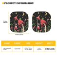 thumbnail image 5 of KUIFORTI Car Windshield Sun Shade Funny Car Shades for Front Windows, Reusable Auto Sunshades for Most Sedans SUV and Trucks, Mushroom Black, 5 of 5