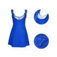 thumbnail image 6 of Sexy Dance Ladies Women One Piece Swimsuit Swimdress Plus Size Swimwear Beachwear, M-XXXXXL Swimming Bathing Suit Push Up Bra Padded Backless Tummy Control Swimming Suit Summer Fall Beach, 6 of 6