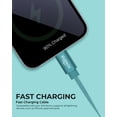 thumbnail image 5 of Liquipel Powertek iPad & iPhone Charger Cable, Fast Charging 6ft MFI Certified Lightning to USB Cord, Two Tone, 5 of 7