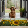 thumbnail image 3 of ONETECH Sunflower Field Doormat Entrance Mat Outside Entry Yard Floor Patio 19.68*39.37 in, 3 of 6