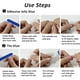 thumbnail image 3 of 24pcs Press On Nails - Nude Pink Short Length Fake Nails - Square False Nails With Glue - Fashion Fake Nails For Women Girls, 3 of 3
