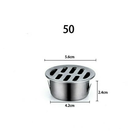

304 Stainless Steel thicken Drainage Roof Patio Round Flat Floor Drain Cover