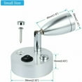 thumbnail image 3 of Jinsinto 12V LED Spot Reading Light Adjustable Switch Warm Light For RV Boat Type LED Interior Lights (1 Piece)-, 3 of 5