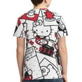 thumbnail image 2 of Hello Kitty T Shirts For Girls Boys, 3d Print Cartoon Graphics T Shirt, Youth Crewneck T-Shirt, Unisex Short Sleeve Top Tees Age 4-16 Years, 2 of 7
