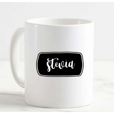 

Coffee Mug Stevia Sweetener Ingredients Recipe Black Label Cooking Baking White Coffee Mug Funny Gift Cup