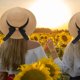 thumbnail image 4 of 54-58 cm sombrero circunferencia sombrero femenino verano al aire libre playa grandes aleros protector solar sombrilla sombrero de paja pajarita plegable, 4 of 5