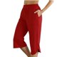 thumbnail image 1 of WILLBEST Pantalones Casuales de Mujer para Uso Diario, Cómodos Pantalones Deportivos de Cintura Media para Mujeres de Moda, Verano 2025 Mediana, 1 of 8