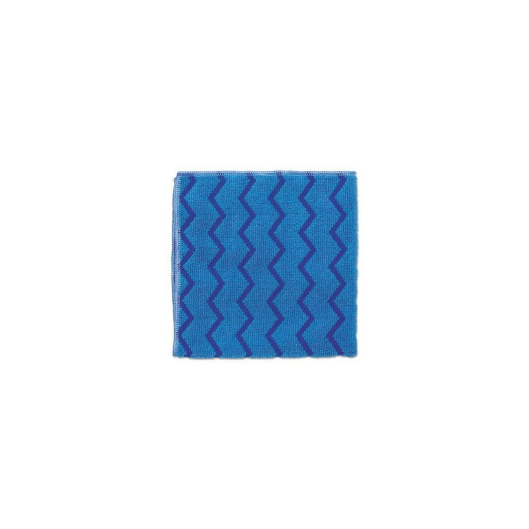 HYGEN Microfiber Cleaning Cloths, 16 x 16, Blue, 12/Carton HYGEN Microfiber Cleaning Cloths, 16 x 16, Blue, 12/Carton