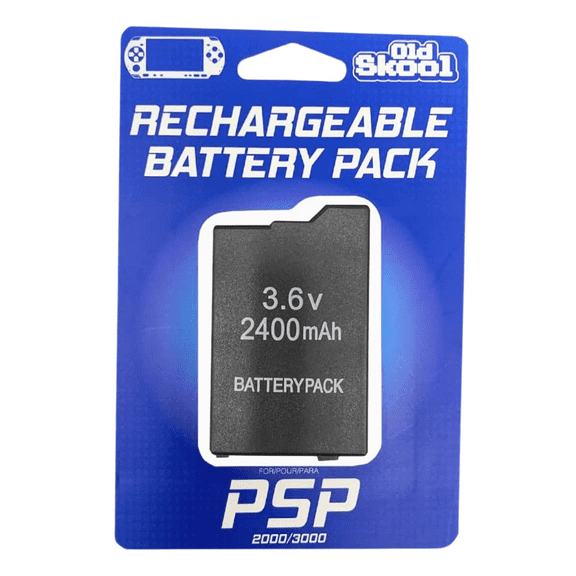 EXTENDED 3.6V 2400mAh Li-ion Slim Rechargeable BATTERY PACK For SONY PSP Slim 2000/3000