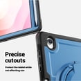 thumbnail image 4 of XYX Case for Samsung Galaxy Tab S10 Lite 10.9 Inch with Rotating Stand, Shoulder Strap, 2in1 Shockproof Cover, Navy Blue, 4 of 7