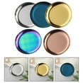 thumbnail image 5 of Stainless Steel Storage Tray Round Jewelry Plate Cosmetics Plate Dish Dessert, 5 of 5