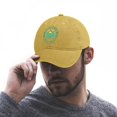 thumbnail image 4 of Dumpster Fire Sand Colour Hat Adjustable Funny Fashion Unisex Baseball Cap for Men Women, 4 of 7
