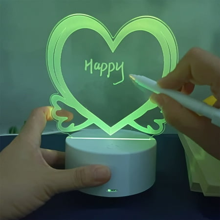 

Livrdious Erasable White Base Luminous Mini Led Message Board Vision Birthday Gift Holiday Gift Top-Of-The-Class Gadgets on Clearance