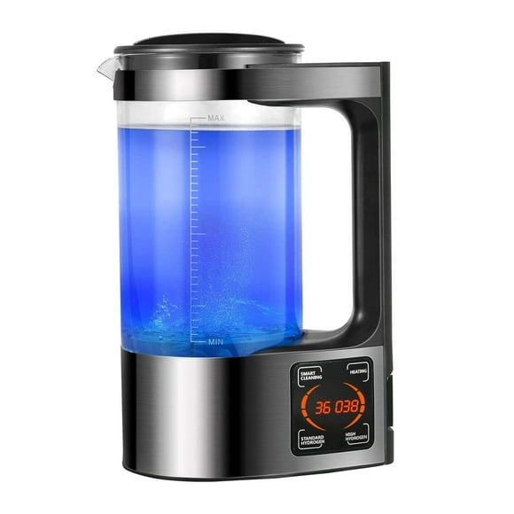 Hydrogen Water Generator with New SPE and PEM Technology,2L Large Capacity Hydrogen Alkaline Water Pitcher Maker Machine,Make Hydrogen Content up to 1500 PPB