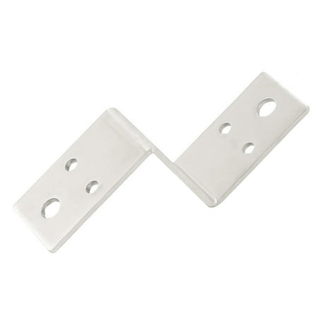 

Multifunctional stainless steel thickened Z-shaped corner fixed connector 50mm