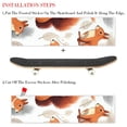 thumbnail image 2 of Squirrel Skateboard Stickers (Pack of Two) with Emery Surface and PVC Backing, 8.8x32.6in/22.4x83 cm - Skateboard Accessories, 2 of 5