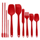 thumbnail image 1 of Set 10 Espátulas Silicona Pala Cocina Antiadherentes Sin Bpa, 1 of 9