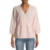 Time and Tru Women's Wrap Top