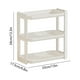 thumbnail image 3 of Organizador y dispensador de escritorio de 3 niveles | Estante para correo y especias para encimeras de cocina, baño u oficina | Estante de almacenamiento de plástico fácil de montar, 3 of 6