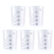 thumbnail image 1 of EeaseMX Vaso medidor desechable de plástico transparente para pintura, 5 unidades, 600 ml, con escala impresa., 1 of 7