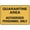 Warning Sign 3, variant on Quality Assurance Inspections Completed Sign Safe Sign, Signs Outdoor, 8"x12", Sign For Home, Business, Driveway Alert