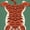 Moss Terracotta, variant on GENIMO 5'x7' Area Rug for Living Room, Washable Non Slip Soft Animal Print Rug for Bedroom Dining Room Home Office, Dusty Rose