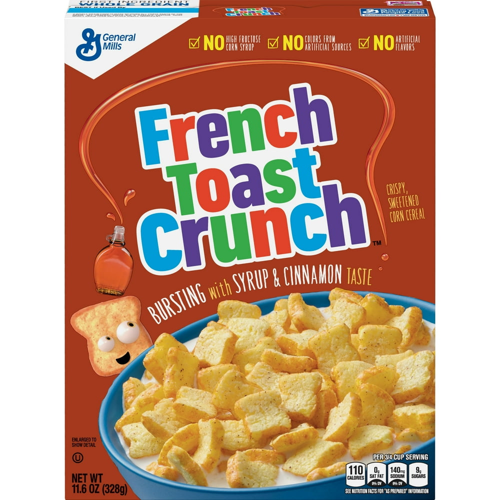 French Toast Crunch Breakfast Cereal, 11.6 oz, Box - Walmart.com
