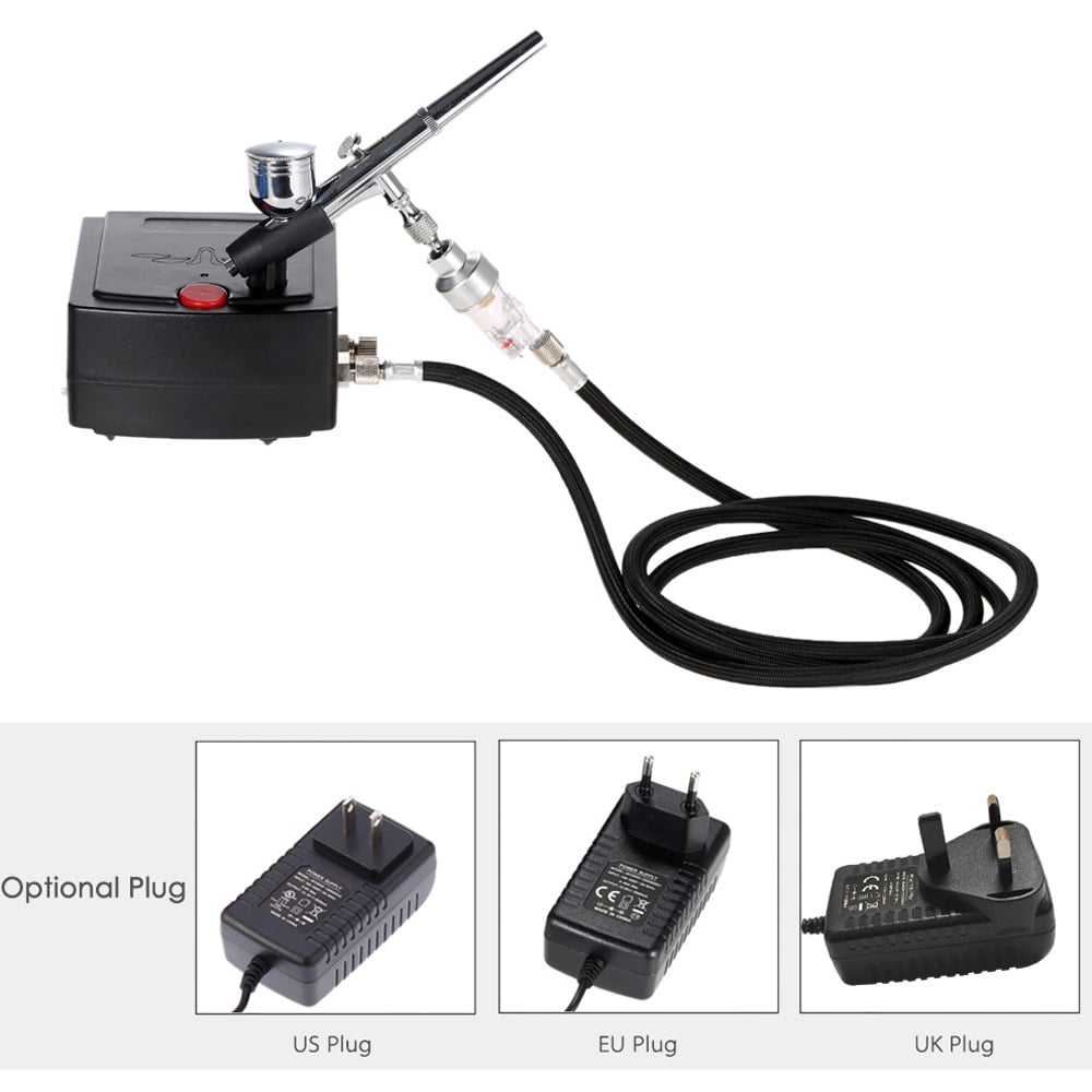 Professional Airbrush Air Compressor Kit For Art Painting Craft Cake Spraying Model Air Brush Nail Tool Set