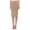 Khaki, variant on Women's Casual Elastic Band High Waist Stretch Office Work Solid Midi Skirt
