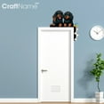 thumbnail image 3 of Craftnamesign Gordon Setter Dog Metal Door Topper, Bedroom Door Decoration, Pet Lover Gifts, 3 of 4