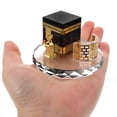 thumbnail image 3 of Mini Crystal Kaaba Model Islamic Architecture Handicraft Home Decor Showpiece For Table Vehicle Saudi Arabia Souvenir Present Saudi Arabia Souvenir, 3 of 6