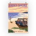 thumbnail image 3 of Jersey Shore, Woody on the Beach (12x18 Wall Art Poster, Room Decor), 3 of 3