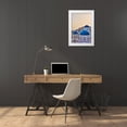 thumbnail image 3 of Boateng, Michael K. 11x14 White Modern Wood Framed Museum Art Print Titled - Quietude, 3 of 4