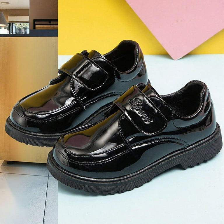 chinese dress ladies Amazon.com | firelli Boys Loafers Hook and Loop School Uniform Dress Shoes  Kids Casual Oxford Shoes (Black,9)