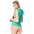 thumbnail image 2 of Aeropostale Sweat à Capuche Éclaboussures pour Femmes, Vert, Juniors, Très Petit, 2 of 3