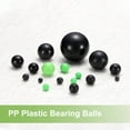 thumbnail image 5 of Uxcell 10pack PP Plastic Bearing Balls, 25/32" 19.5mm Solid Plastic Balls, G2 Precision Polypropylene Mini Ball, Black, 5 of 6